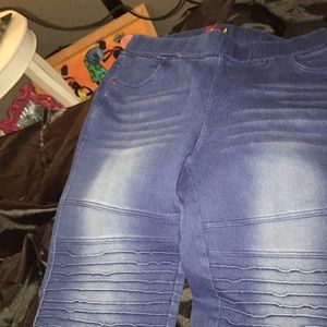 Stretchy jeans thick